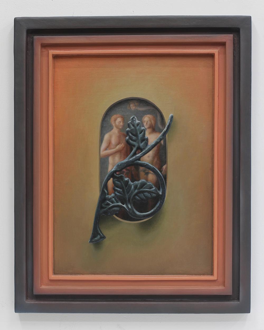 Iron Leaves, Masolino Adam and Eve