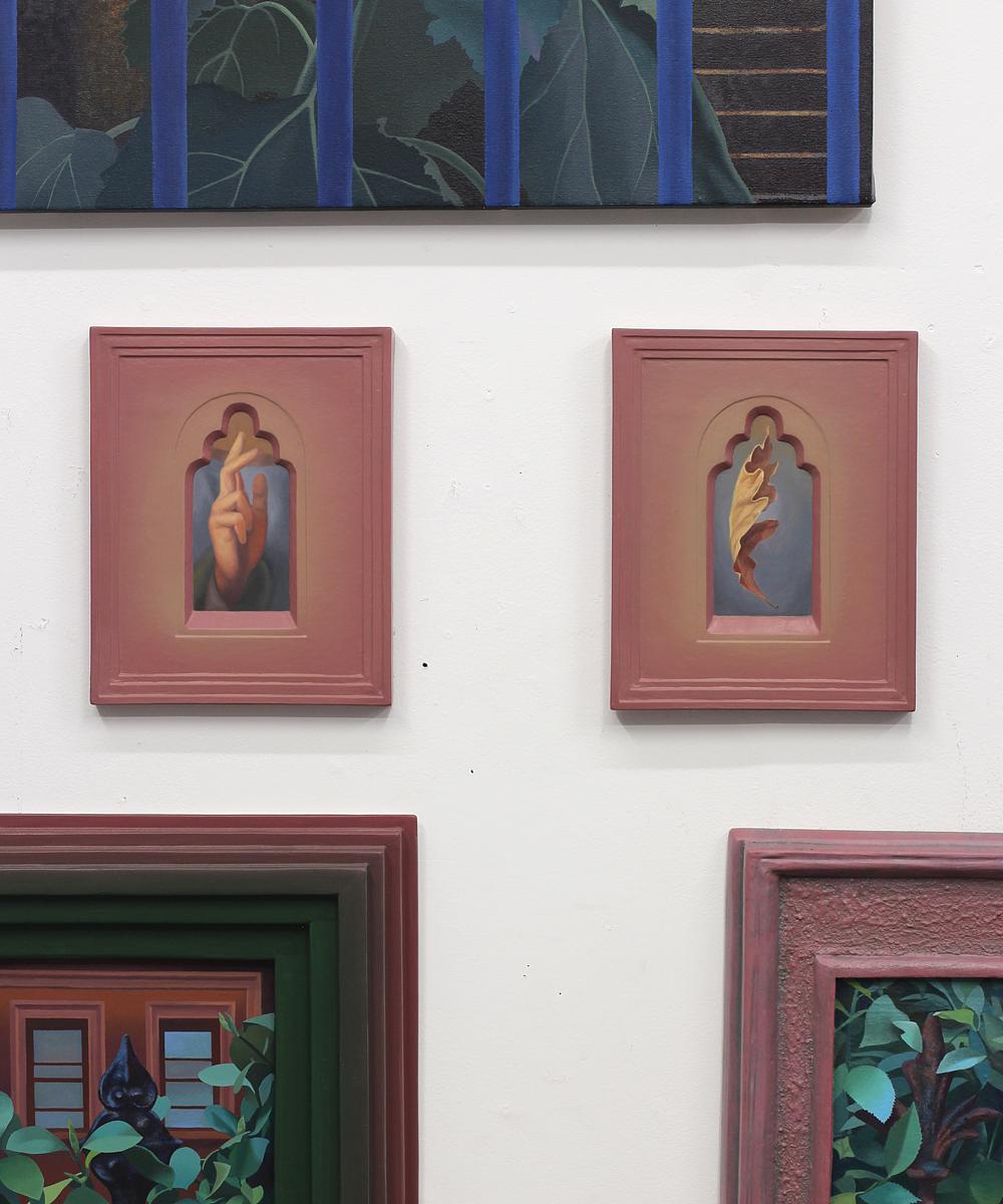Blessing Hand and Dry Leaf 2